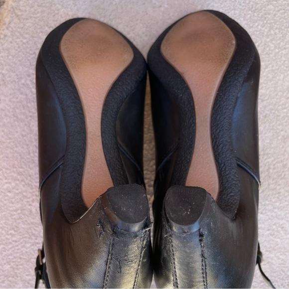 Sam Edelman Maddox Black Leather Ankle Boot | Sz 9.5 - Picture 6 of 9